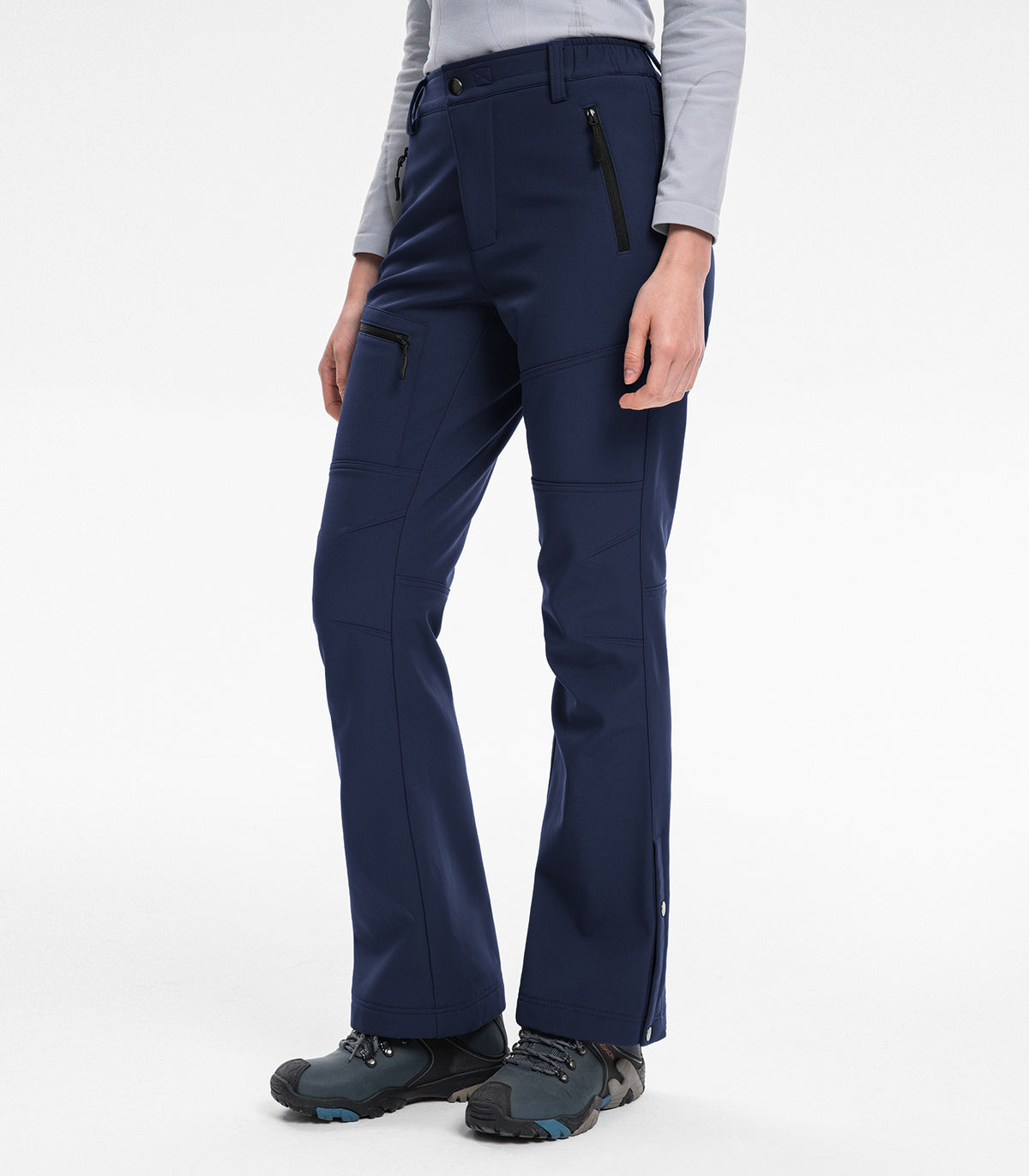 Women's Snow Ski Pants #Color_navy
