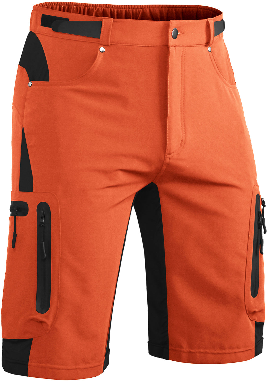 Men's Hiking Cargo Shorts #Color_orange