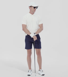 Men's Golf Dress Casual Shorts 7" 10" Quick Dry - SwingLuxe M032