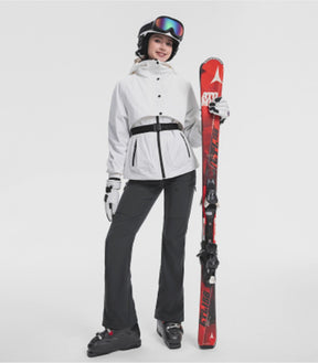 Women's Snow Ski Pants Fleece Lined Waterproof - SnowVenture W039