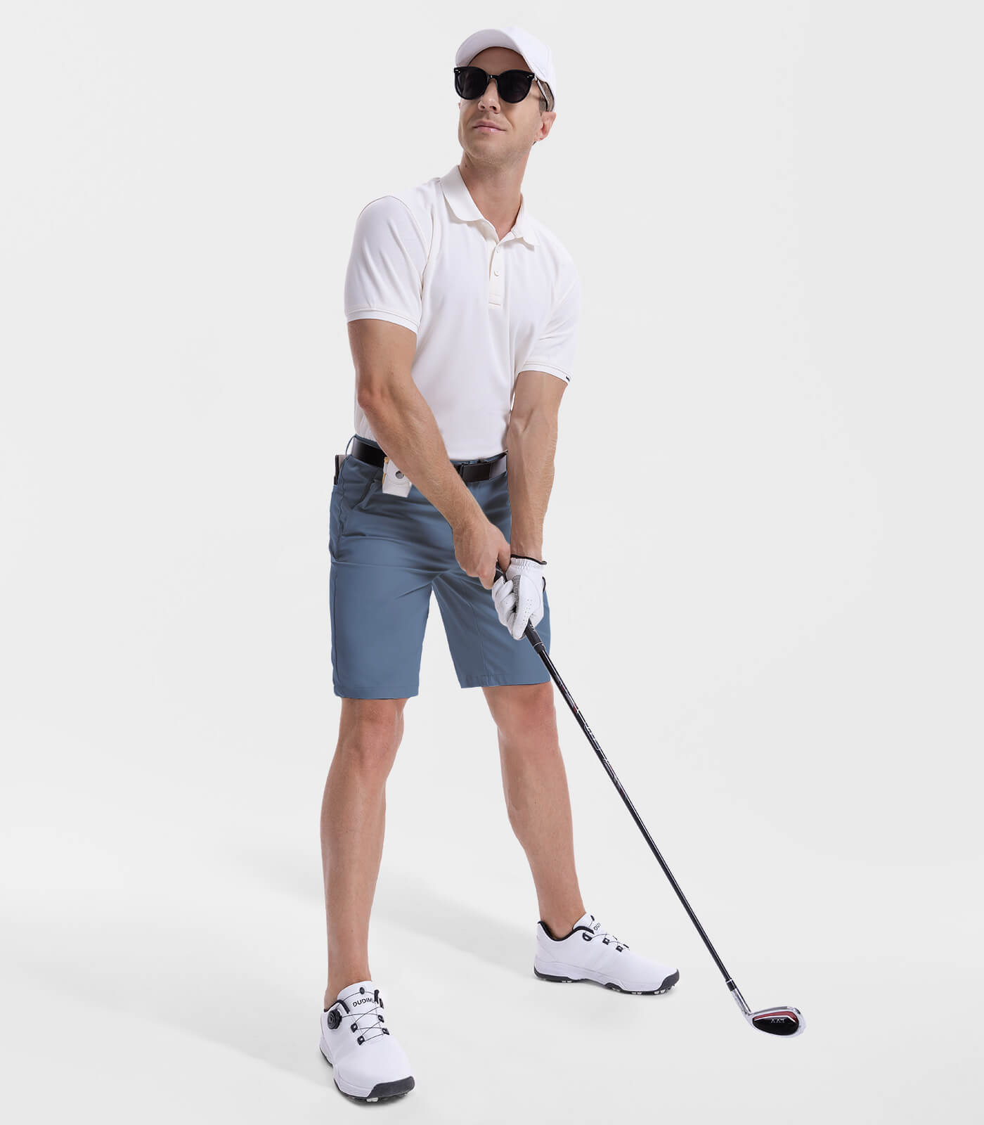 Men's Golf Dress Casual Shorts 7" 10" Quick Dry - SwingLuxe M032