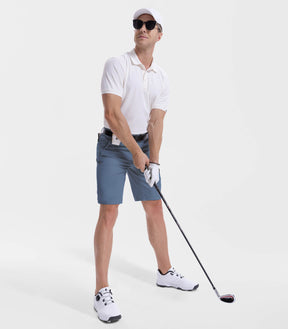 Men's Golf Dress Casual Shorts 7" 10" Quick Dry - SwingLuxe M032