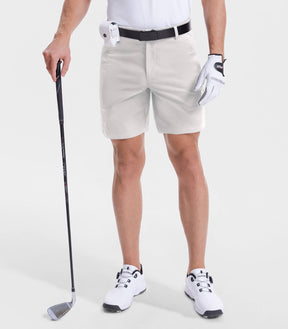 Men's Golf Dress Casual Shorts 7" 10" Quick Dry - SwingLuxe M032 10"- Dark Navy / 40 Men's Golf Dress Casual Shorts 7" 10" Quick Dry - SwingLuxe M032 10"- Dark Navy / 40