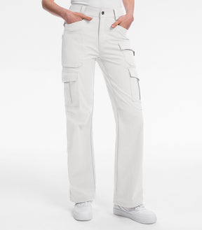 Women's Cargo Hiking Pants / High-Waisted & Lightweight - HikerFlex W038