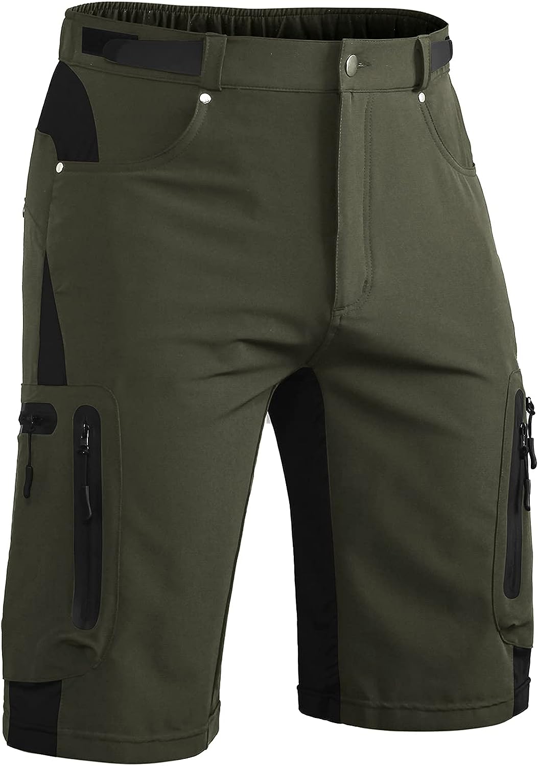 Men's Hiking Cargo Shorts #Color_green