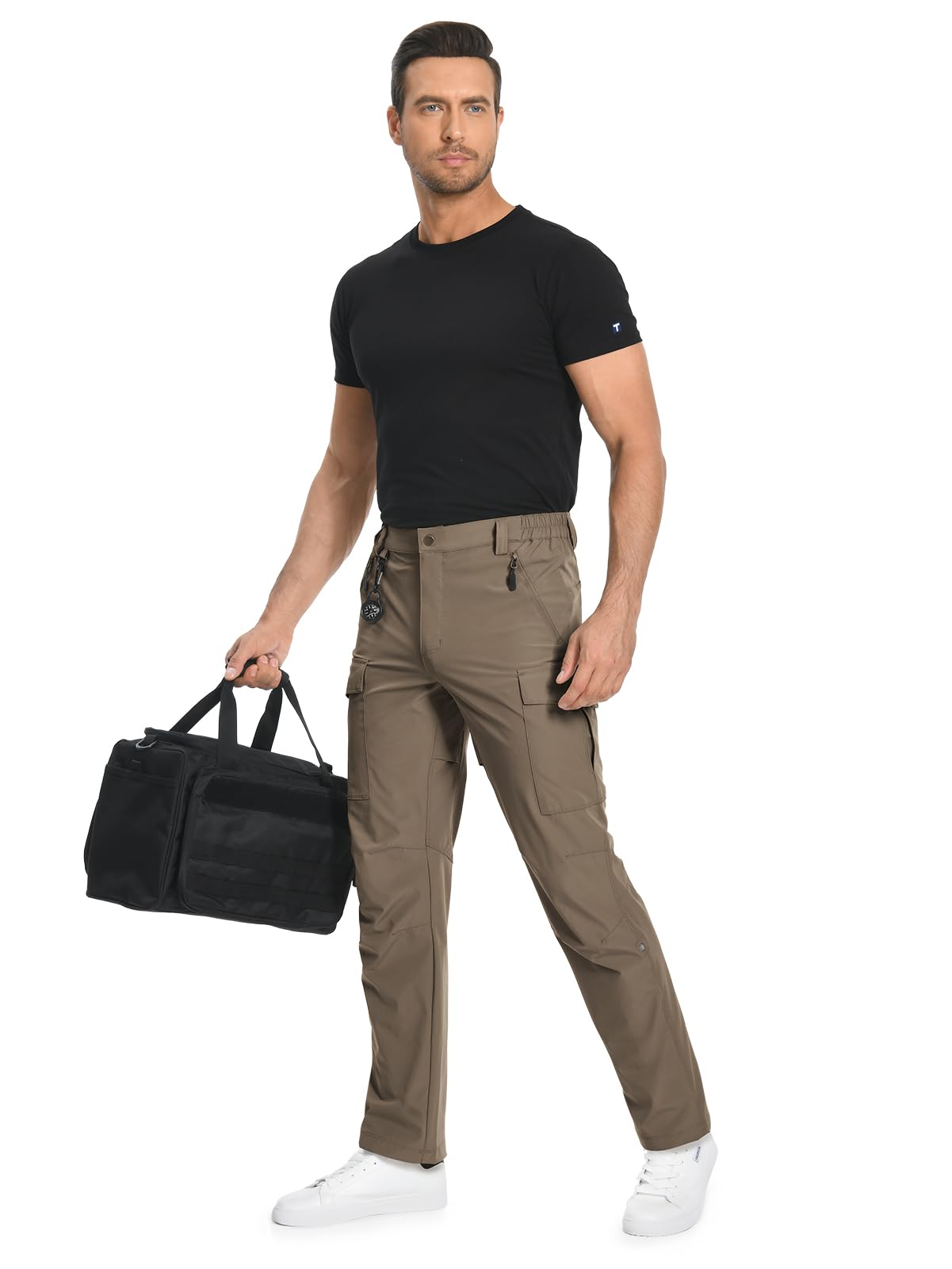 Pantalons cargo de randonnée pour hommes 33