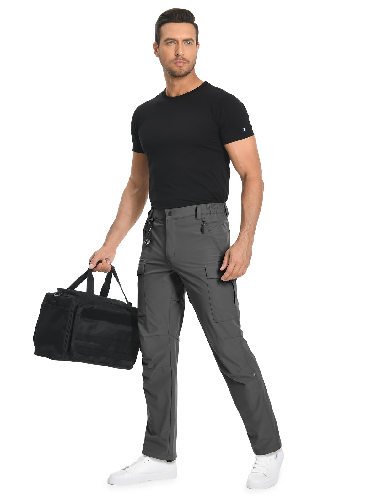 Pantalons cargo de randonnée pour hommes 33