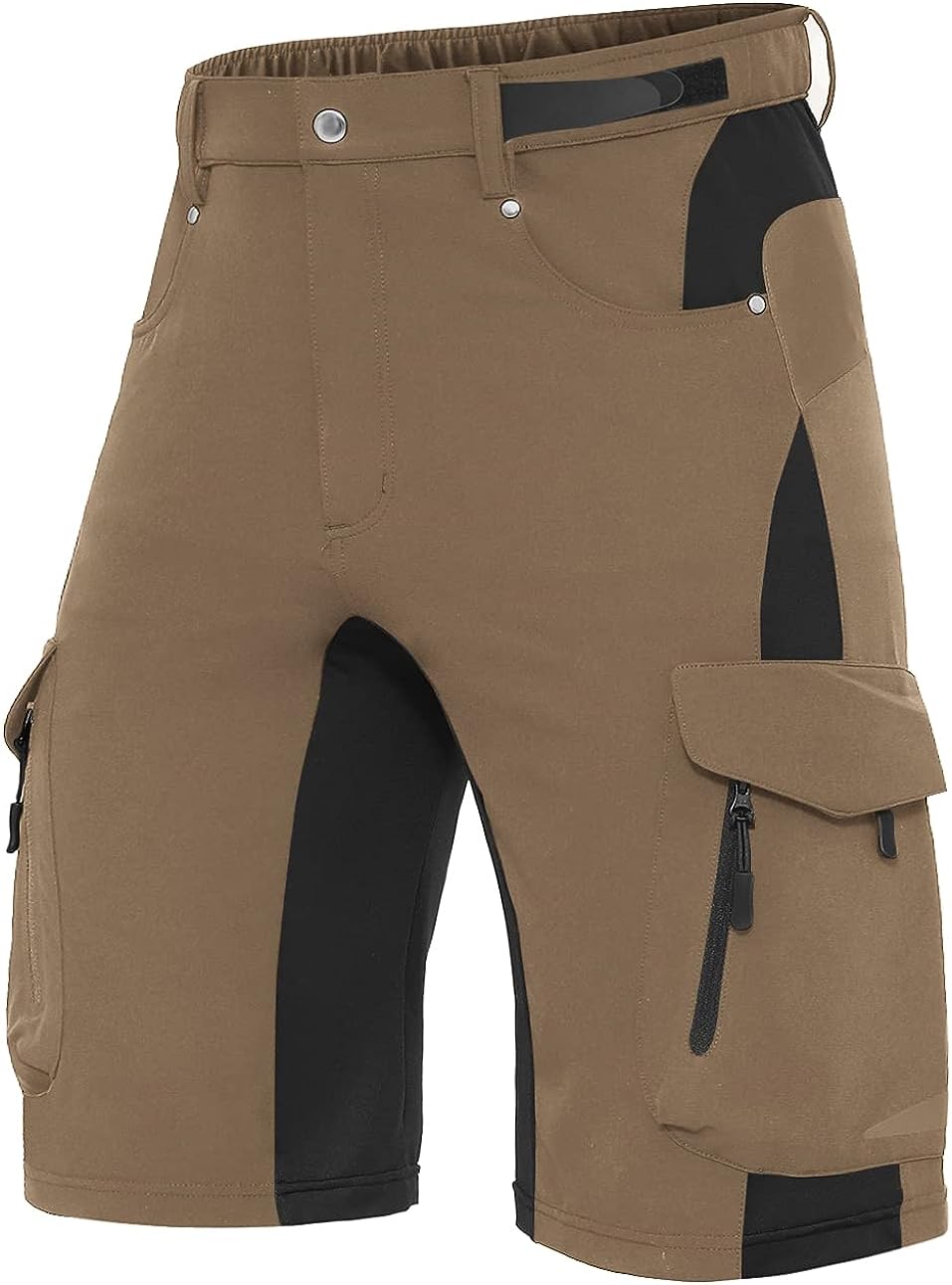 Men's Outdoor Quick Dry Lightweight Stretchy Shorts for Hiking #Color_khaki