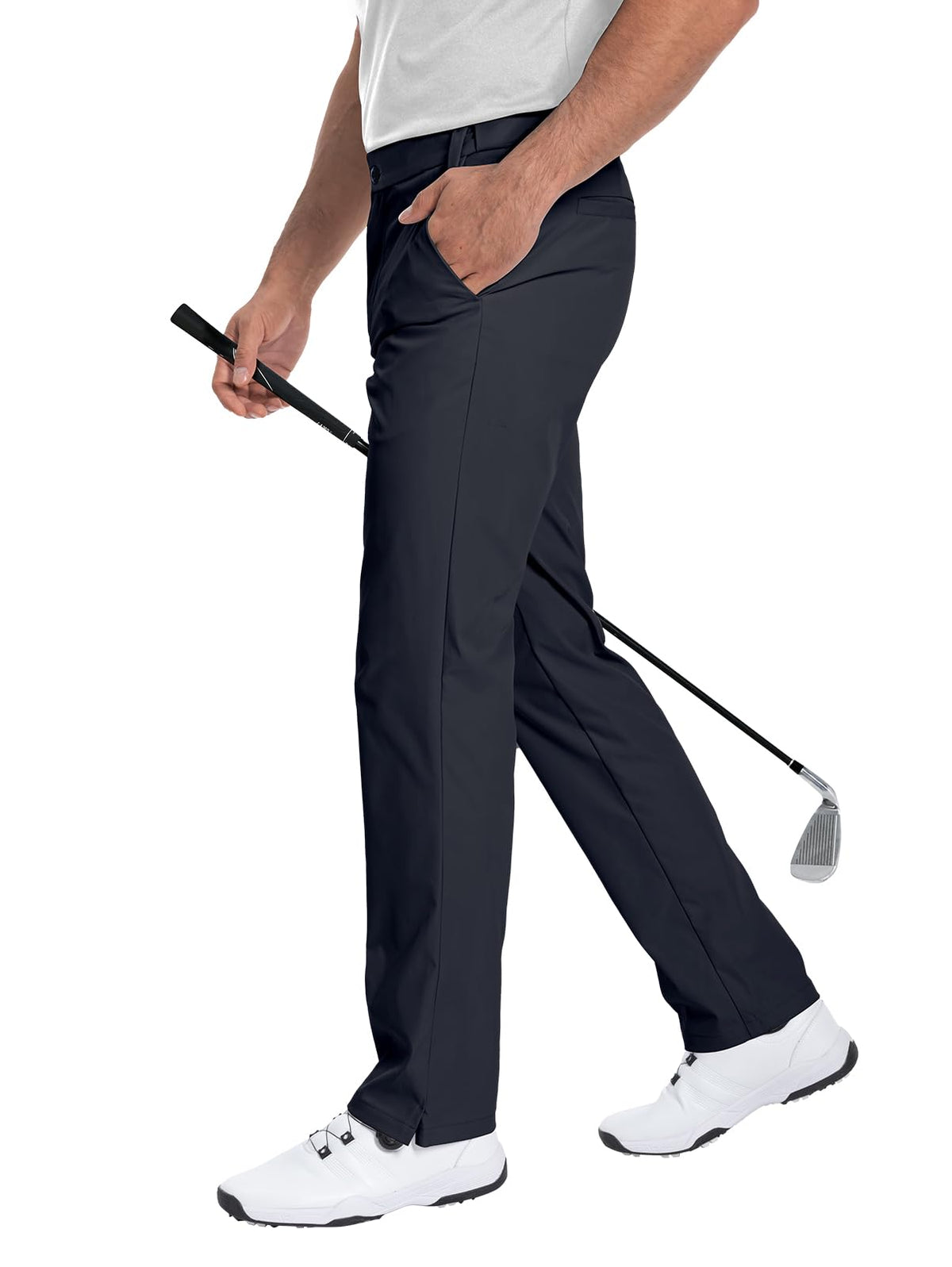 Moosehill Men's Golf Pants #Color_black