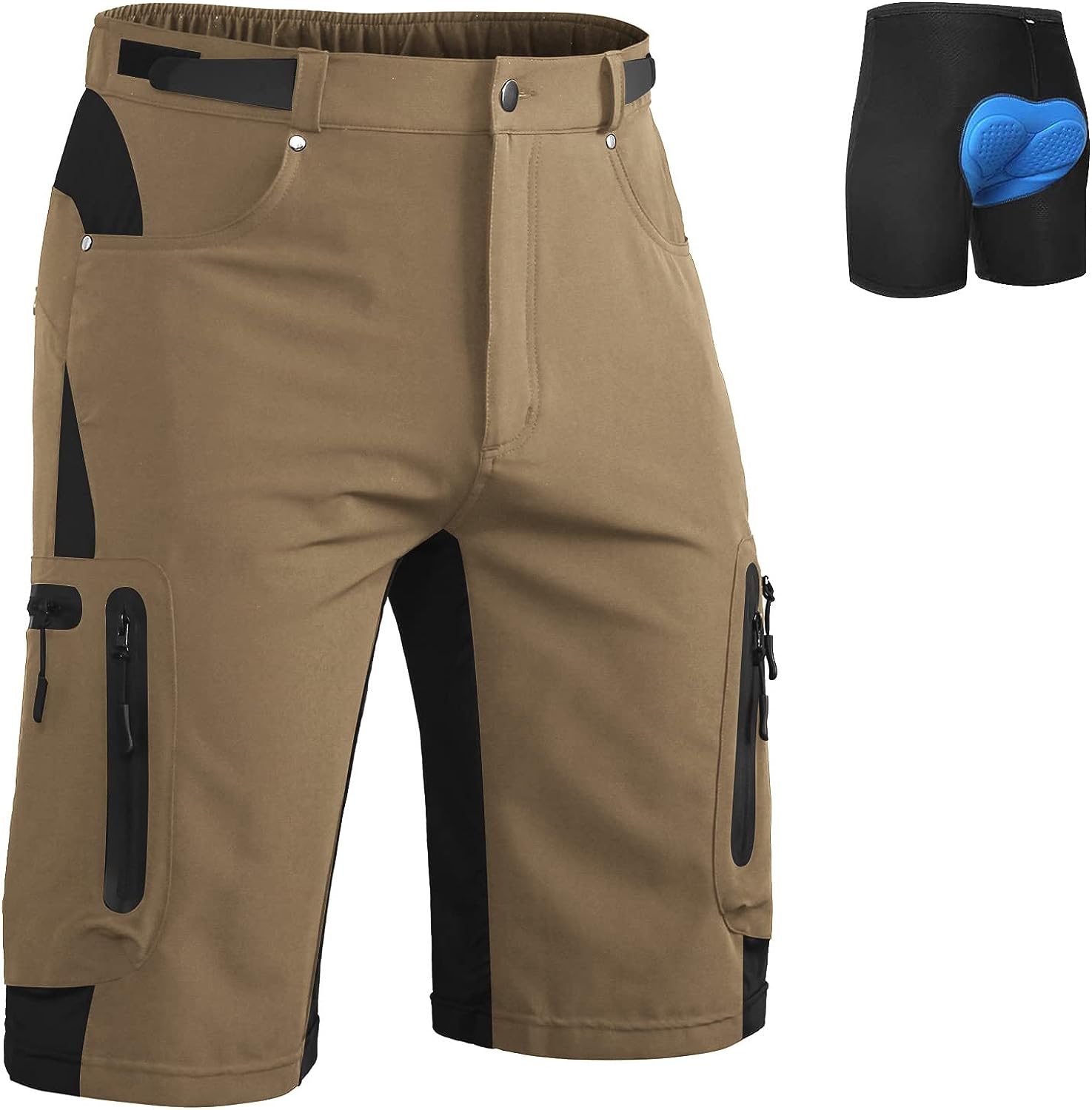 Men's Padded Mountain Bike Shorts 01