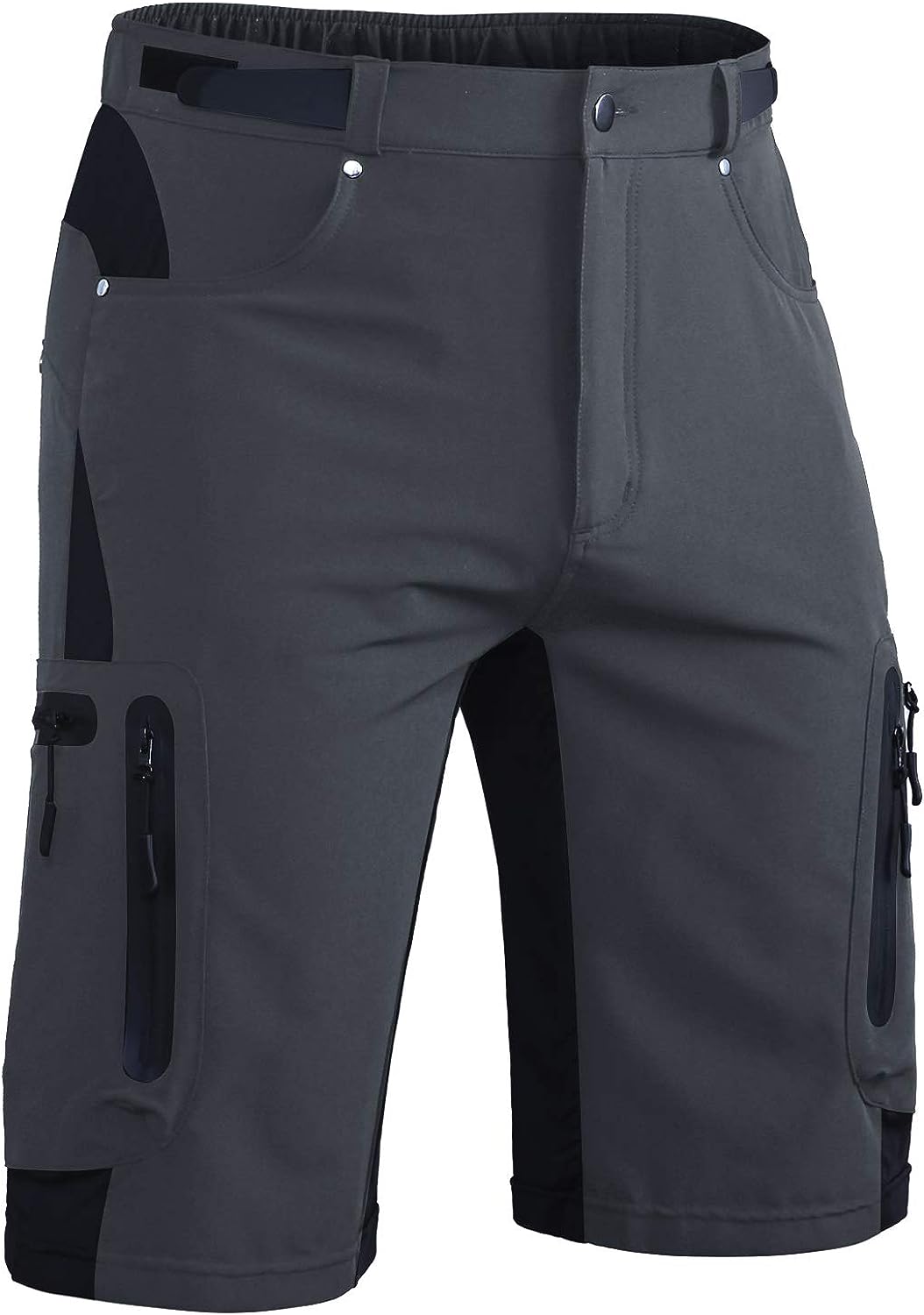 Men's Hiking Cargo Shorts #Color_dark grey
