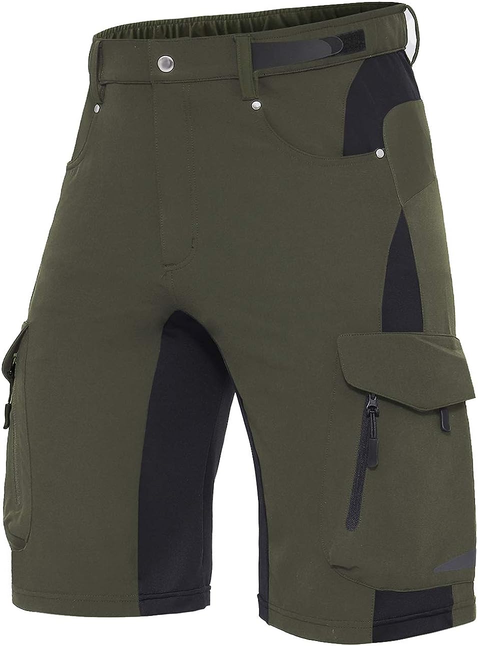 Men's Outdoor Quick Dry Lightweight Stretchy Shorts for Hiking #Color_army green