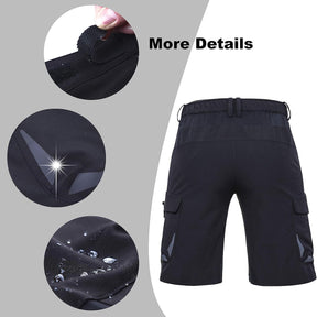 Mens Mountain Bike Shorts Padded MTB Shorts