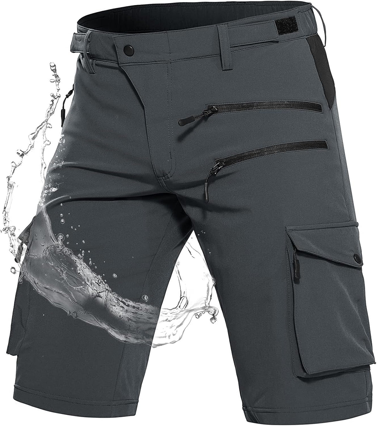 Men's Hiking Shorts Tactical Shorts #Color_dark grey
