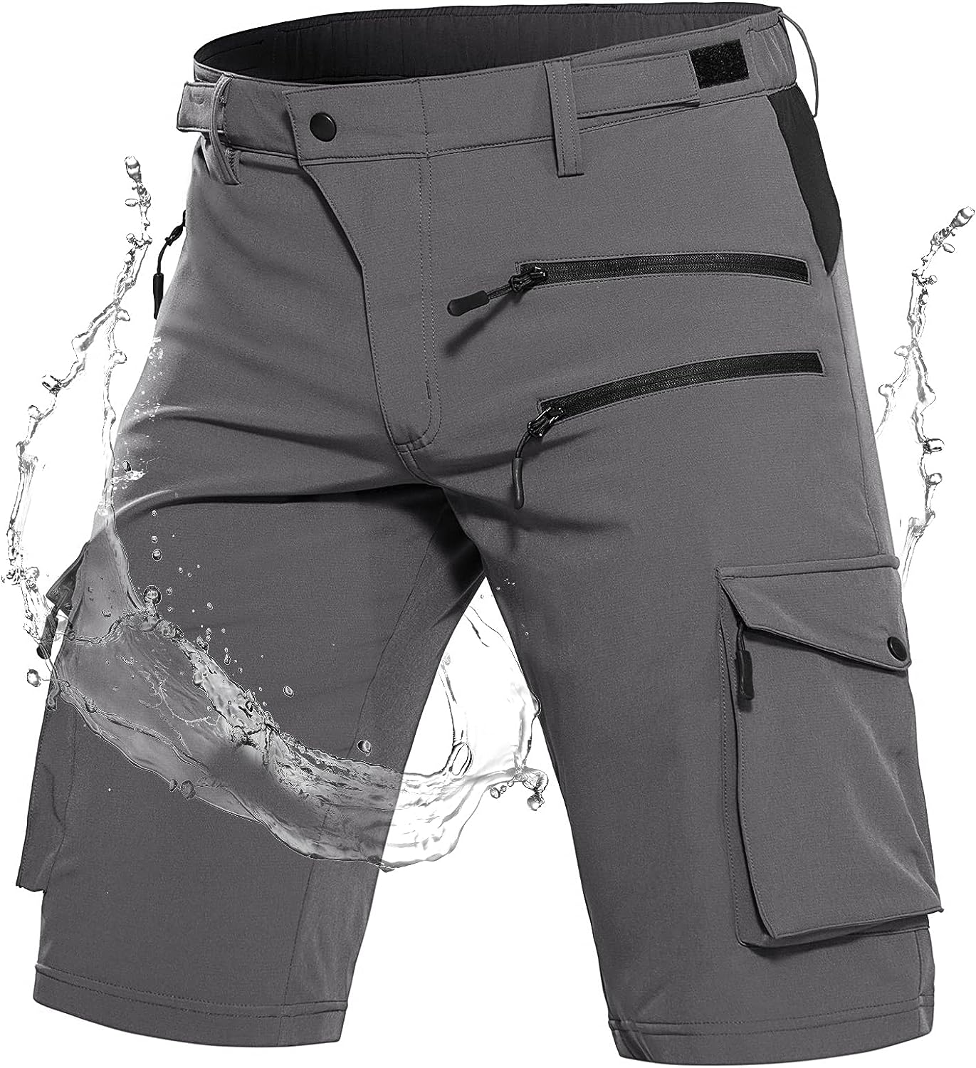 Men's Hiking Shorts Tactical Shorts Lightweight Quick-Dry Outdoor Cargo Casual Shorts for Hiking Cycling