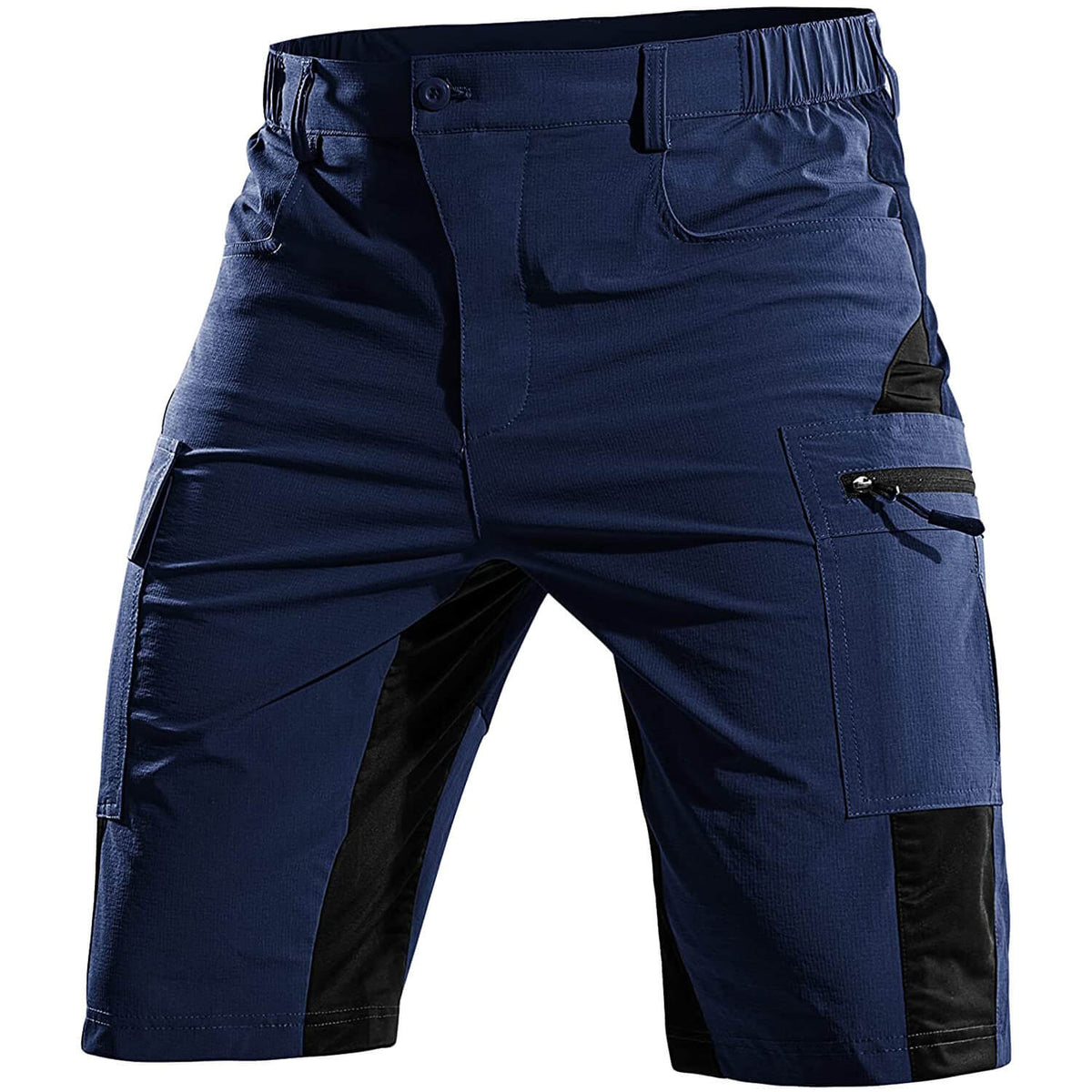 Men's Breathable MTB Shorts #Color_navy